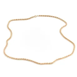 Collier Maille torsadée Or jaune