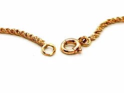 Collier Maille torsadée Or jaune