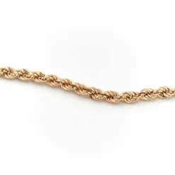 Collier Maille torsadée Or jaune