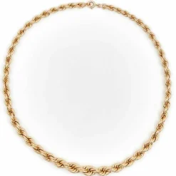 Collier Maille torsadée Or jaune