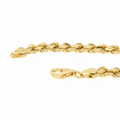 Collier Maille torsadée Or jaune