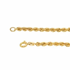 Collier Maille torsadée Or jaune
