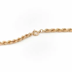 Collier Maille torsadée Or jaune