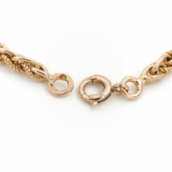 Collier Maille torsadée Or jaune