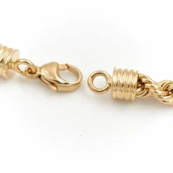 Collier Maille torsadée Or jaune