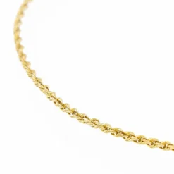 Collier Maille torsadée Or jaune