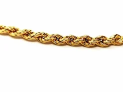 Collier Maille torsadée Or jaune