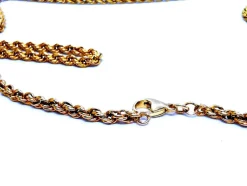 Collier Maille torsadée Or jaune