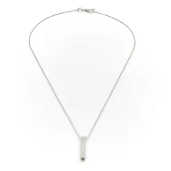 Collier Maille venitienne Or blanc