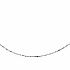 Collier Maille venitienne Or blanc