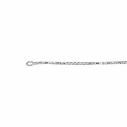 Collier Maille venitienne Or blanc
