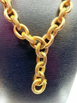 Collier mailles ovales
