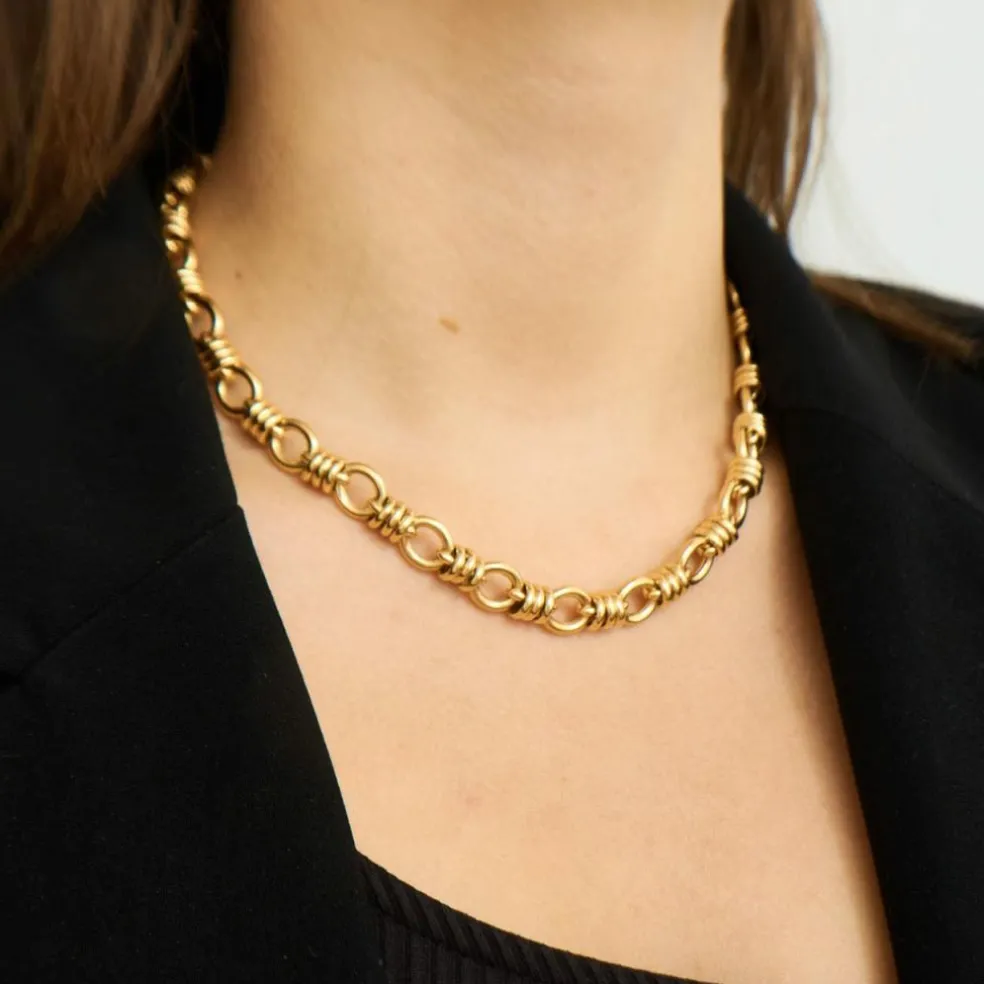 Collier Maillons ovales