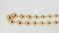 Collier Marseillais Boules Or Jaune