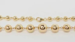 Collier Marseillais Boules Or Jaune