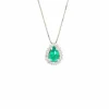 Collier émeraude de Colombie