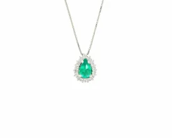 Collier émeraude de Colombie