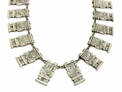 Collier Mexicain En Argent