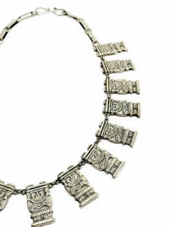 Collier Mexicain En Argent