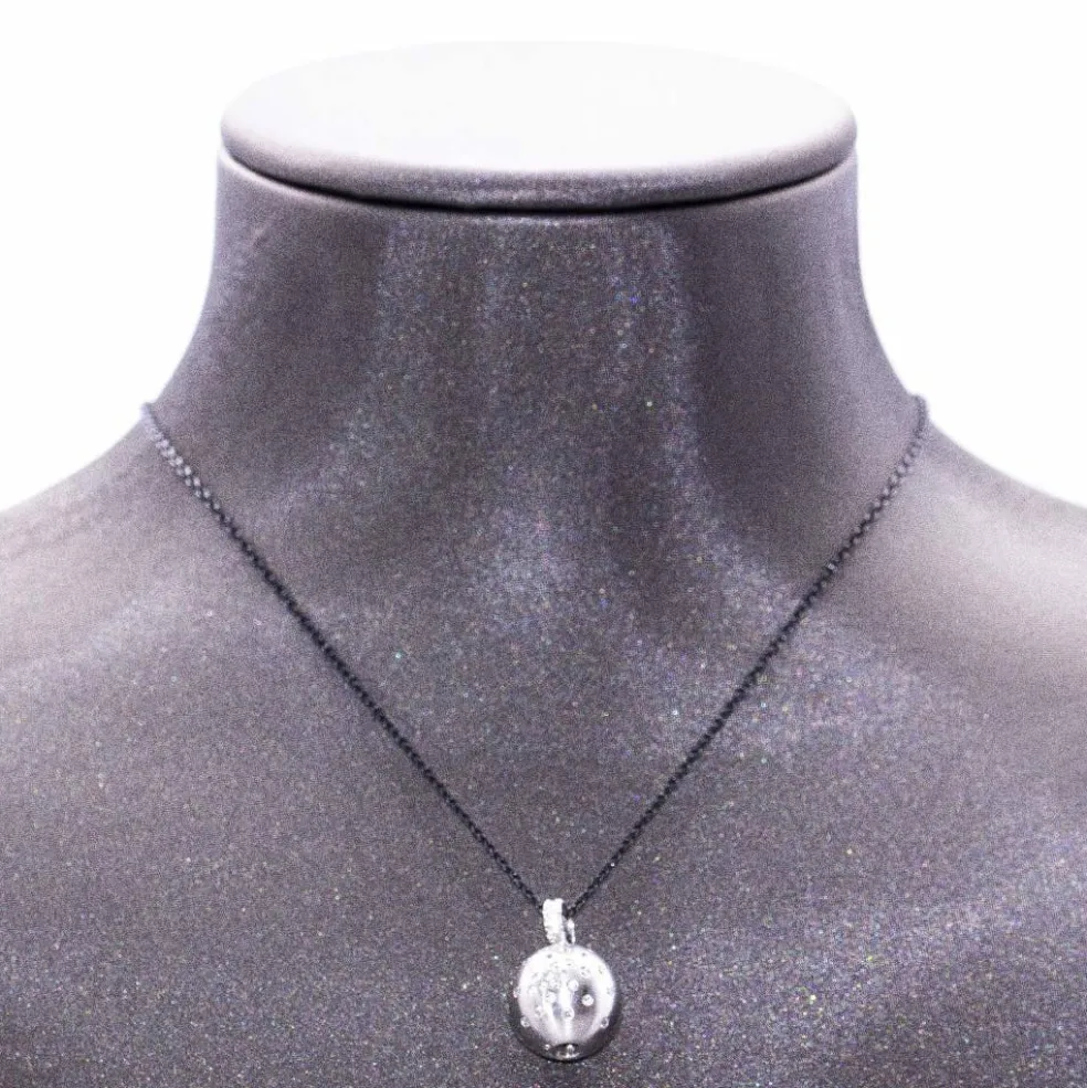 Collier MIMI 2 Ors Argent Diamants