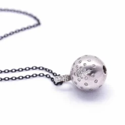 Collier MIMI 2 Ors Argent Diamants