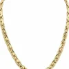 COLLIER MODERNE MAILLE HARICOT