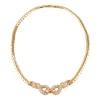 Collier motif nœud Diamants