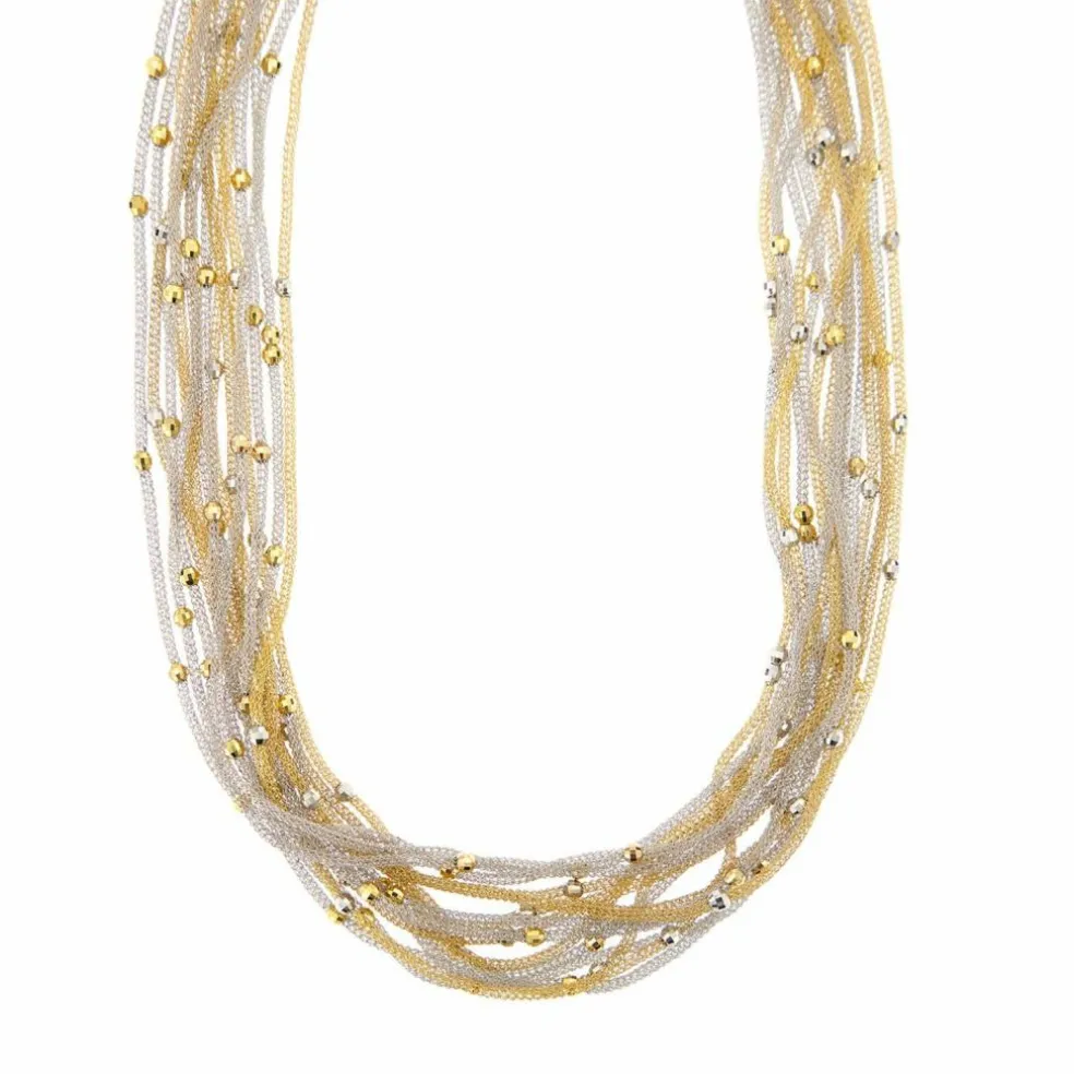 Collier multi-rangs 2 ors