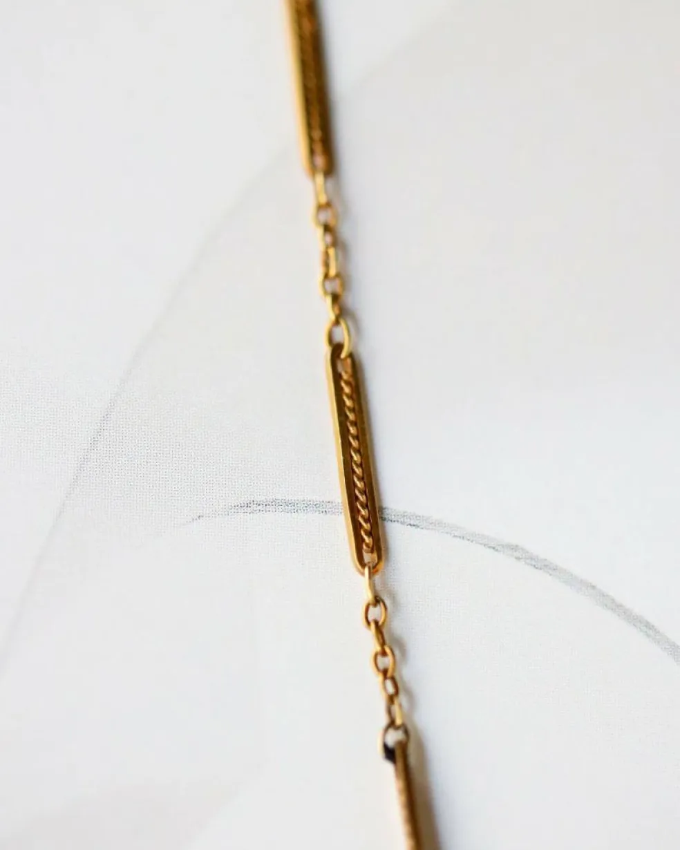 Collier Napoléon III Draperie Or Saphirs Diamants