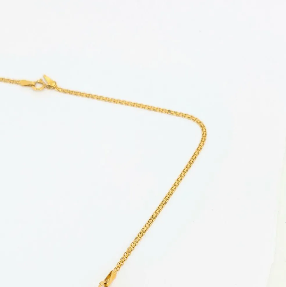 Collier nœuds en or jaune