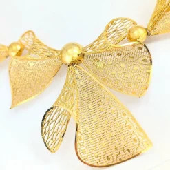 Collier nœuds en or jaune