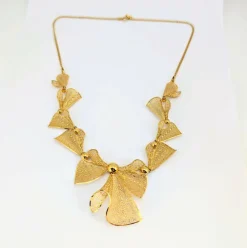 Collier nœuds en or jaune