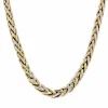 Collier occasion maille palmier 2 ors