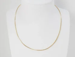 Collier Oméga en or jaune