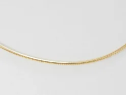Collier Oméga en or jaune
