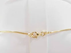 Collier Oméga en or jaune