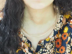Collier Oméga en or jaune