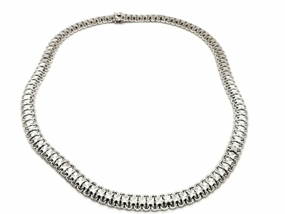 Collier Or blanc