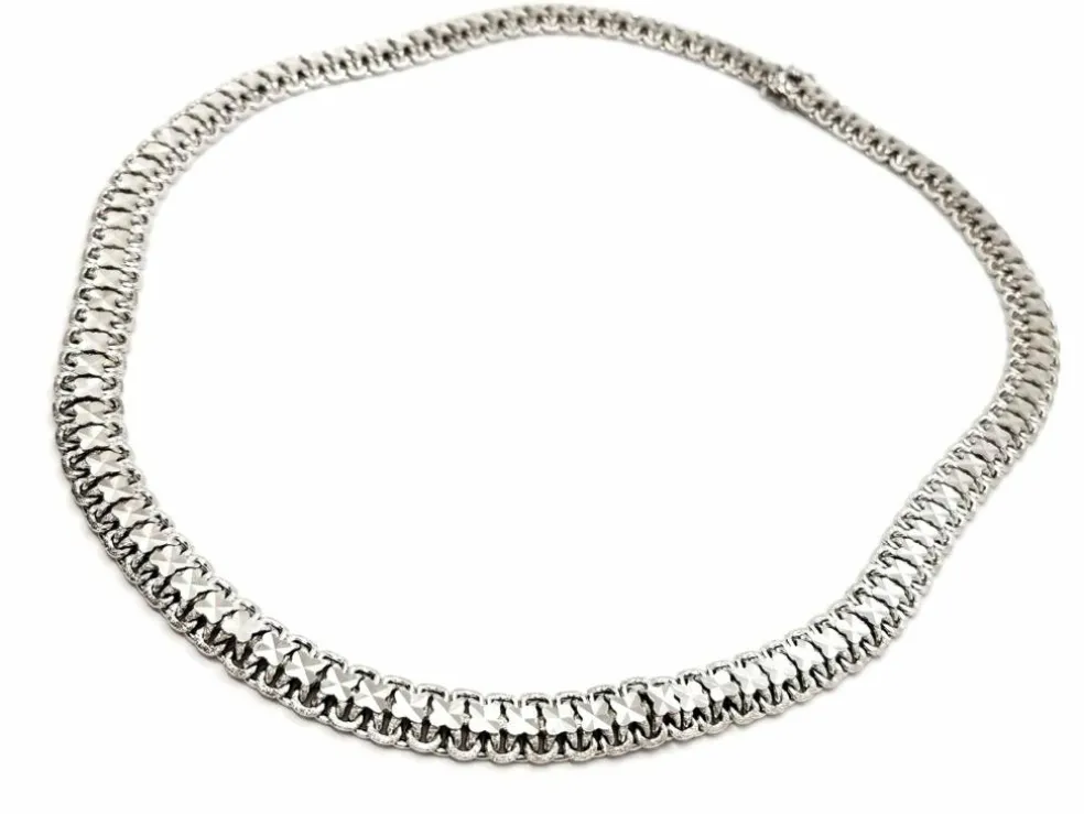 Collier Or blanc