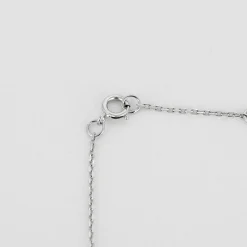 COLLIER OR BLANC 1 DIAMANT O,20ct