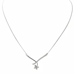 Collier Or blanc Diamant