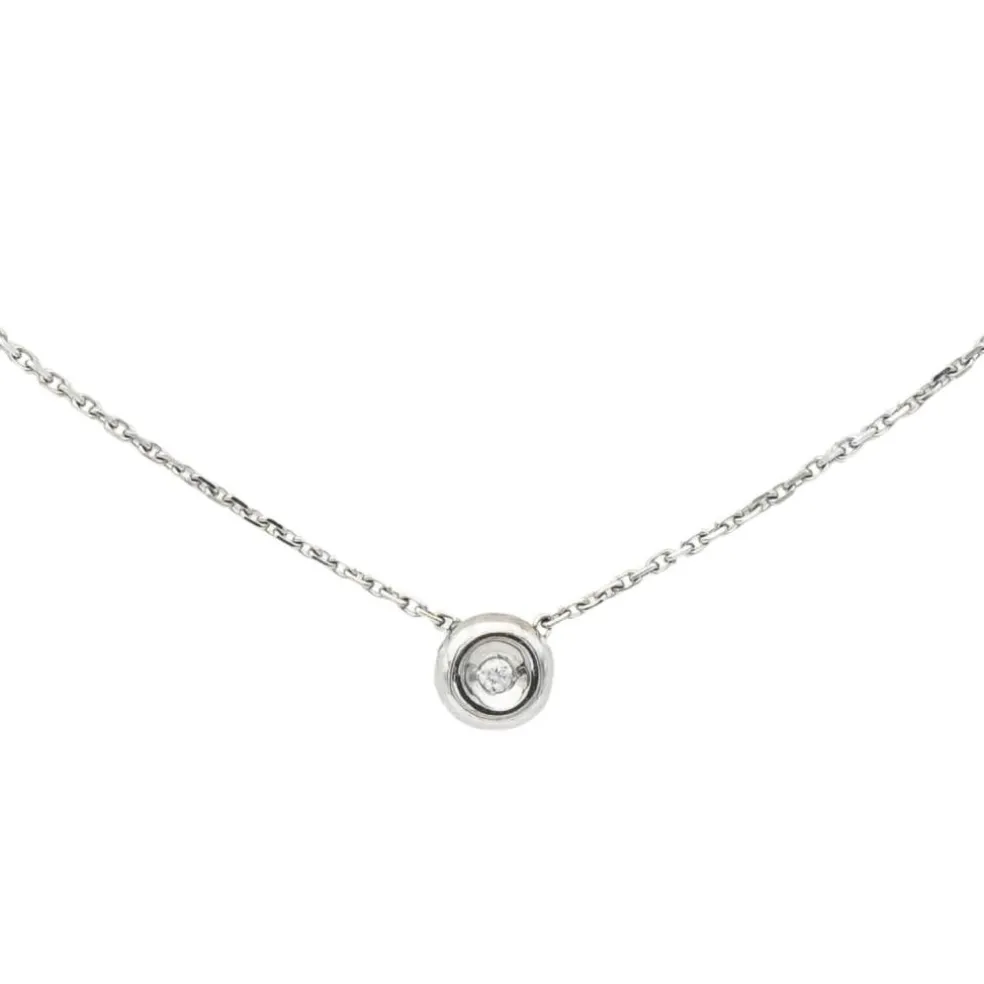 Collier Or blanc Diamant