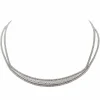 Collier Or blanc Diamant