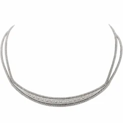 Collier Or blanc Diamant