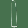 Collier or blanc diamant