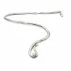Collier or blanc diamant