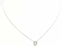 Collier Or blanc Diamant