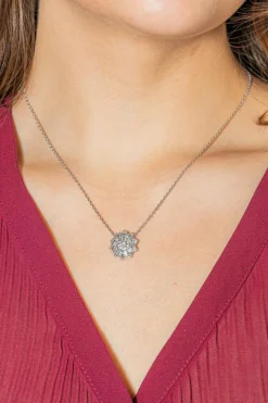 Collier Or blanc Diamant