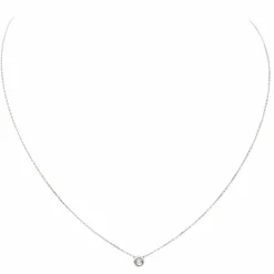 Collier Or blanc Diamant