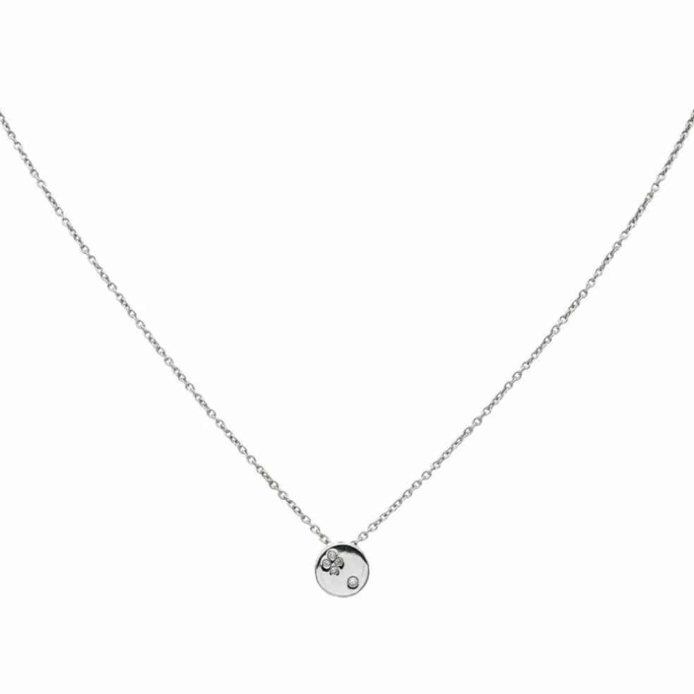 Collier Or blanc Diamant